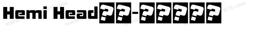 Hemi Head字体字体转换